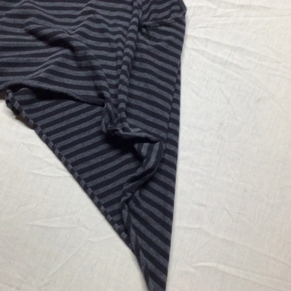 Knitworks Black and Gray Striped Kids Vest - Picture 6 of 7